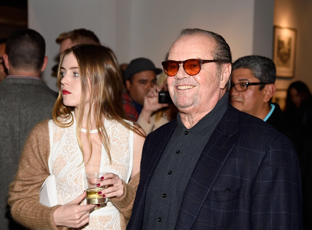Jack Nicholson z córką Lorraine