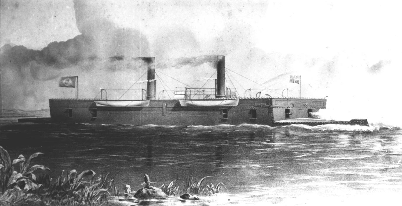 Brazylijska rzeczna kanonierka pancerna "Cabral" z 1866 roku Brazylijska rzeczna kanonierka pancerna "Cabral" z 1866 roku