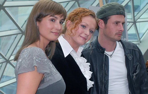 Joanna Brodzik, Daria Widawska i Paweł Małaszyński