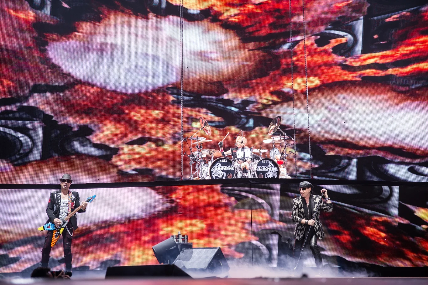 Grupa Scorpions zagrała w niemal pełnej Tauron Arenie Kraków Grupa Scorpions zagrała w niemal pełnej Tauron Arenie Kraków