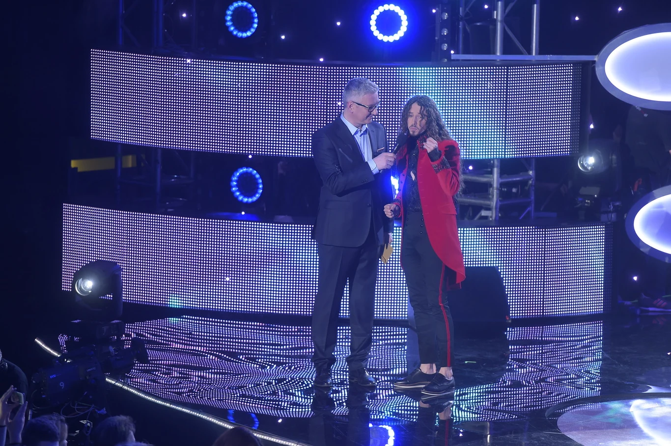 Artur Orzech i Michał Szpak