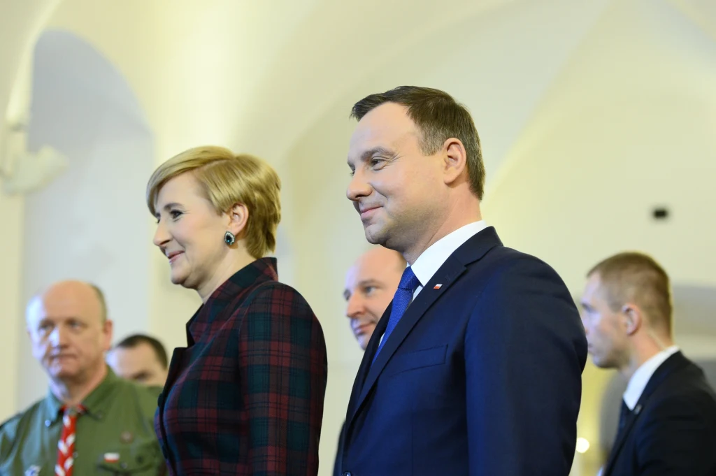 Agata i Andrzej Dudowie Agata i Andrzej Dudowie