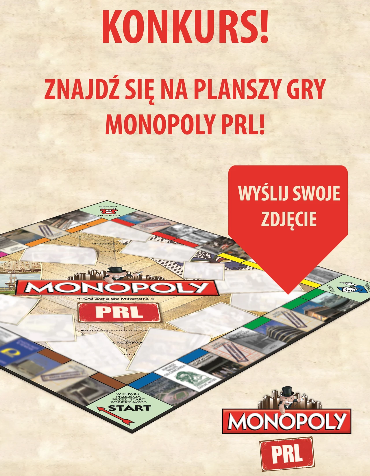 Teraz możesz mieć Monopoly ze swoim zdjęciem na planszy! Teraz możesz mieć Monopoly ze swoim zdjęciem na planszy!