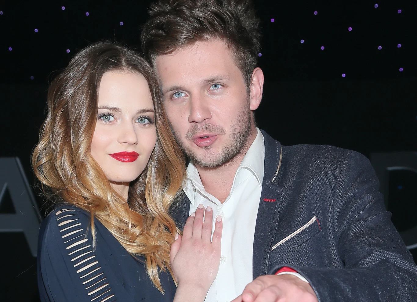 Antek Królikowski z partnerką Kasią Sawczuk Antek Królikowski z partnerką Kasią Sawczuk