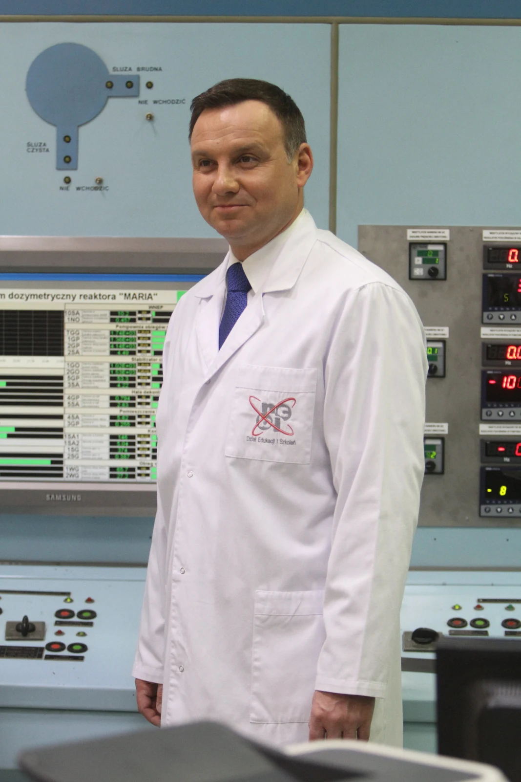 Prezydent zwiedza Narodowe Centrum Badań Jądrowych Prezydent zwiedza Narodowe Centrum Badań Jądrowych