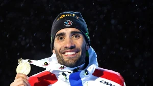 Martin Fourcade ma już na koncie trzy złote medale w Oslo