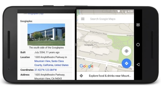 Split-screen w Androidzie N 