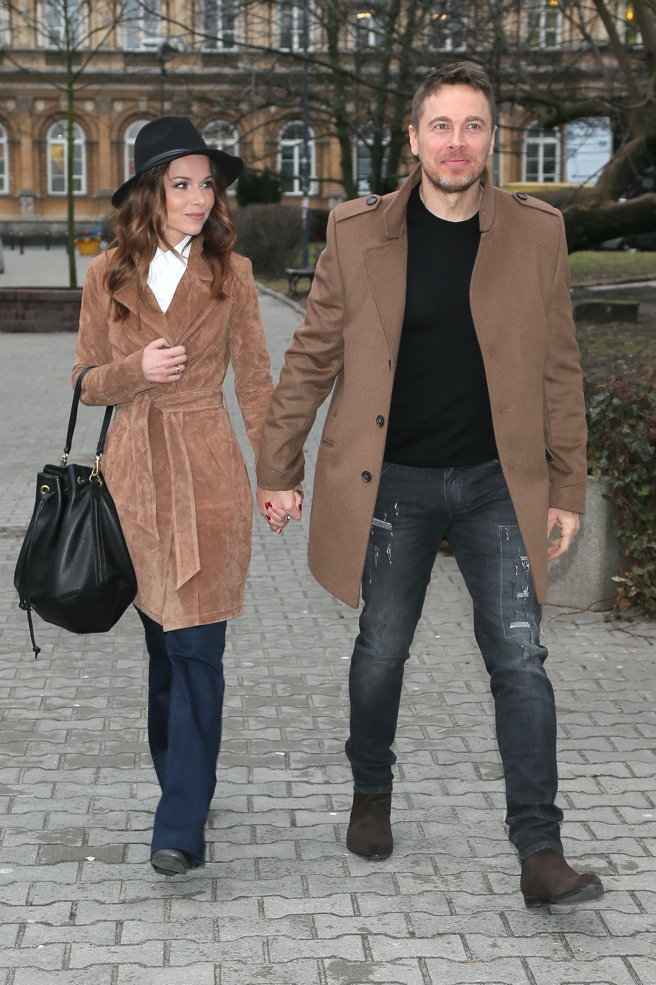 Paulina Sykut-Jeżyna z mężem Paulina Sykut-Jeżyna z mężem