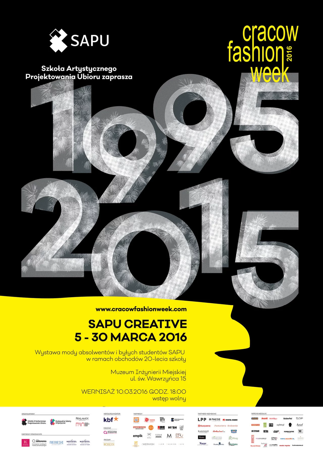 Zapraszamy na wystawę "SAPU Creative 1995-2015" Zapraszamy na wystawę "SAPU Creative 1995-2015"