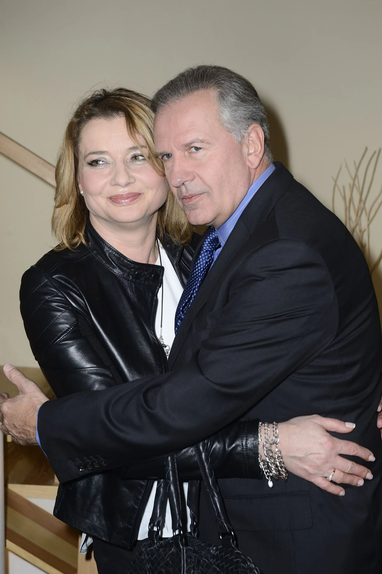 Tomasz Stockinger z Małgorzatą Ostrowską-Królikowską Tomasz Stockinger z Małgorzatą Ostrowską-Królikowską