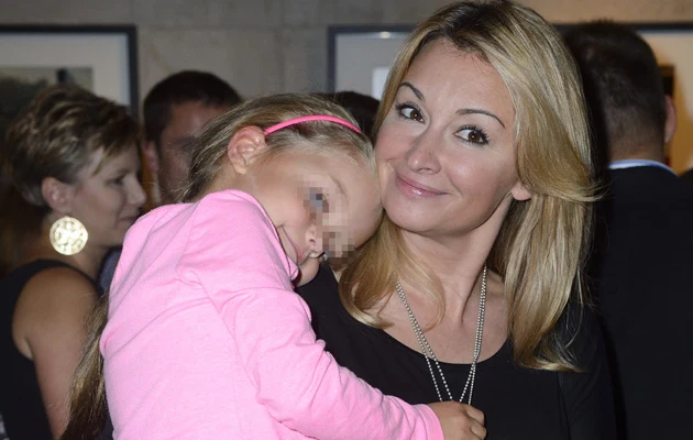 Martyna Wojciechowska z córką Martyna Wojciechowska z córką