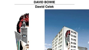 Zwycięski projekt muralu Davida Bowiego autorstwa Dawida Celeka