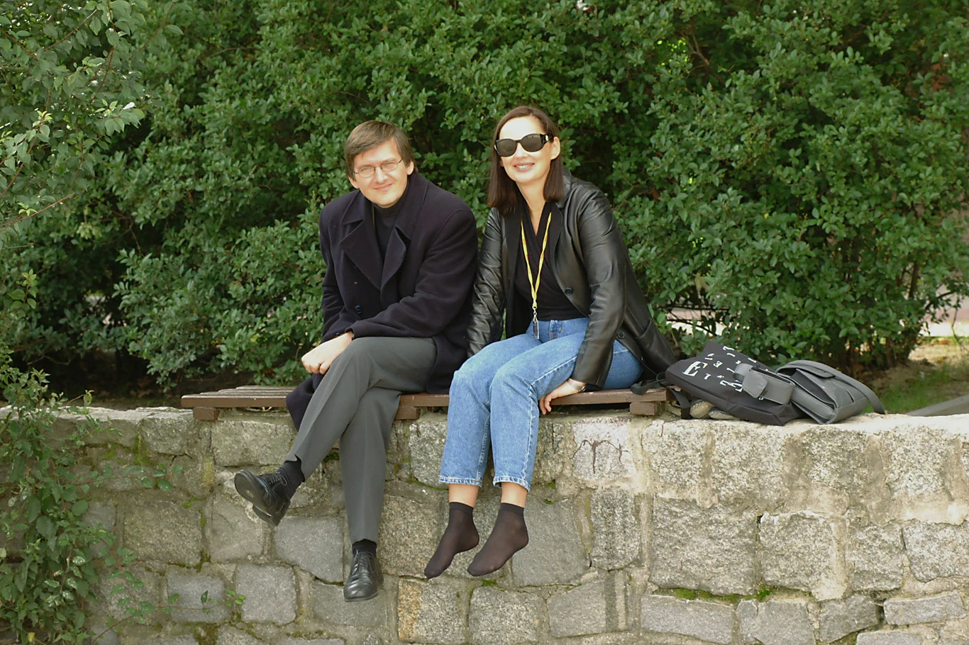 Hanna Mikuć z mężem Hanna Mikuć z mężem