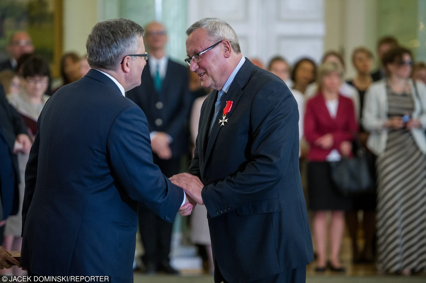 Janusz Kijowski został odznaczony przez prezydenta Komorowskiego Janusz Kijowski został odznaczony przez prezydenta Komorowskiego