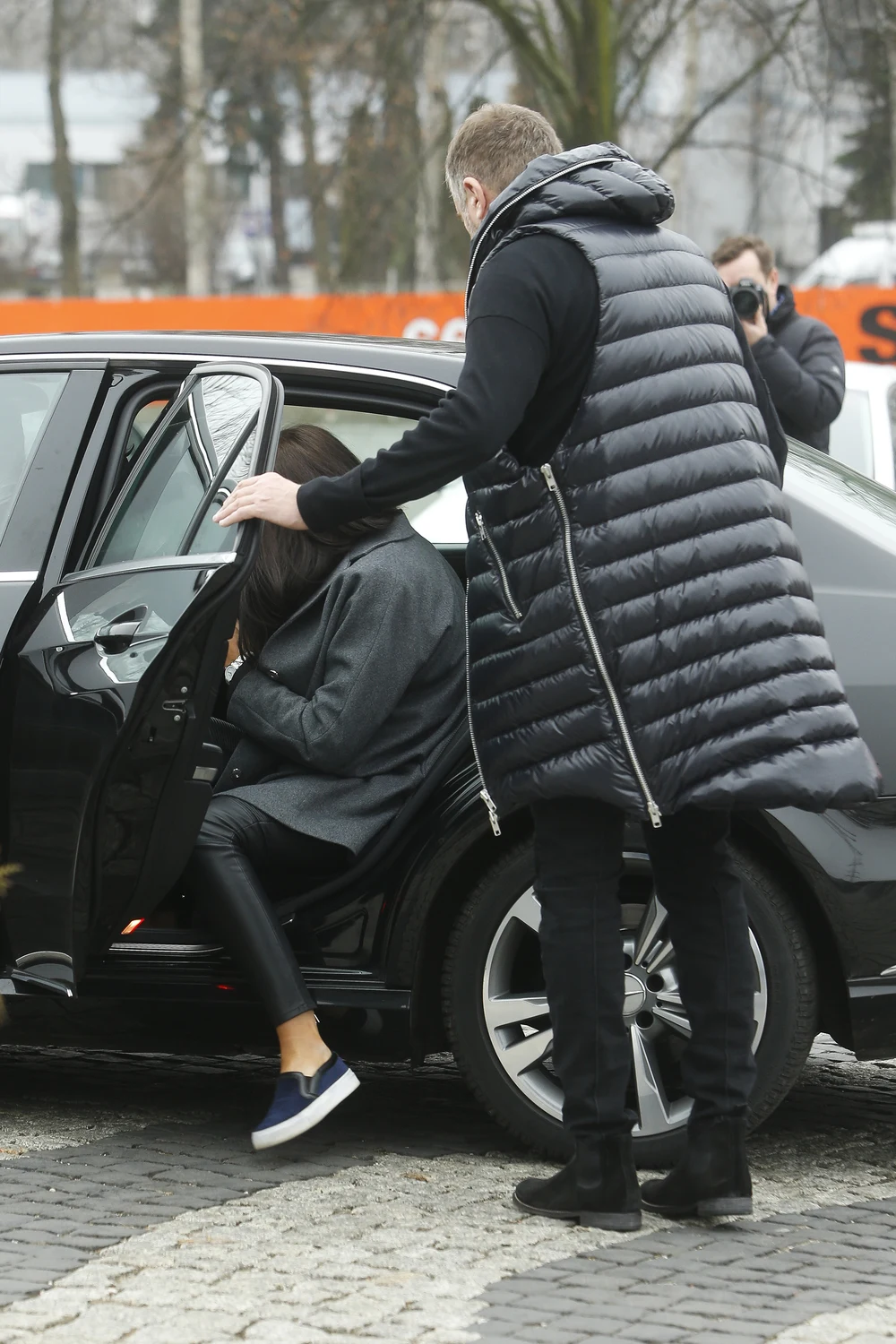 Rafał Sonik z narzeczoną Rafał Sonik z narzeczoną