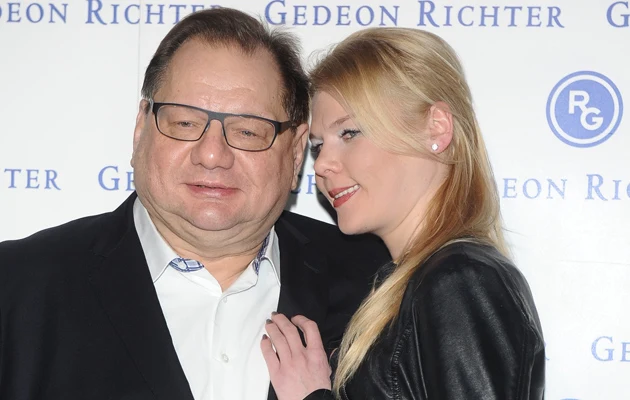 Ryszard Kalisz z żoną