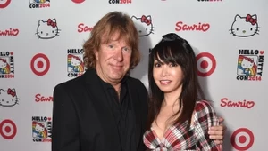 Keith Emerson z Mari Kawaguchi w 2014 r.