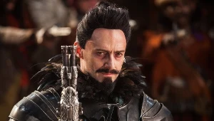 Hugh Jackman jako Czarnobrody w filmie "Piotuś. Wyprawa do Nibylandii"