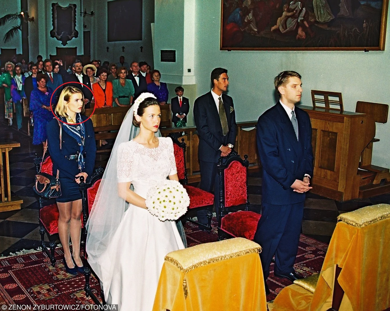 Kinga i Tomek w dniu ślubu