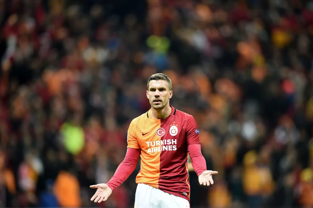 Lukas Podolski gra teraz w Galatasaray Stambuł