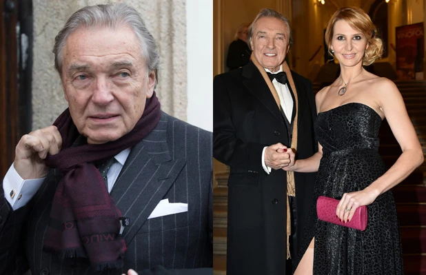 Karel Gott z żoną Ivaną