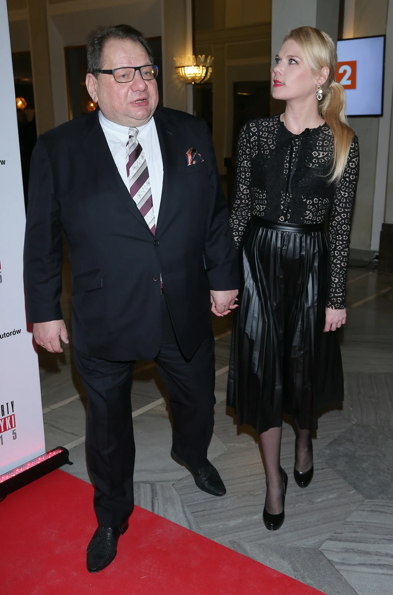 Ryszard Kalisz z Dominiką Ryszard Kalisz z Dominiką