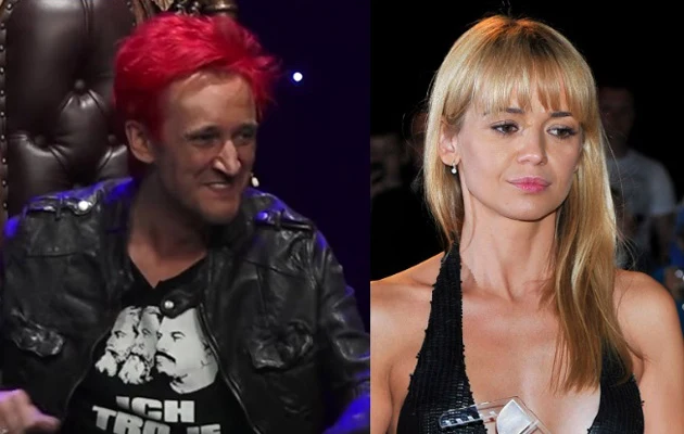 Michał Wiśniewski i Anna Przybylska