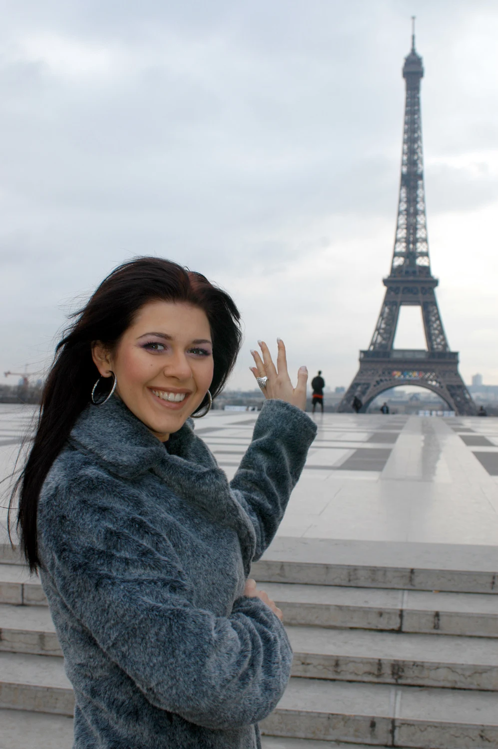 Iwona Węgrowska na początku kariery