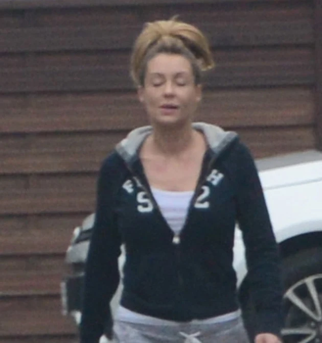 Małgorzata Rozenek na spacerze Małgorzata Rozenek na spacerze