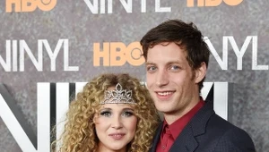 James Jagger i Juno Temple na premierze serialu "Vinyl"