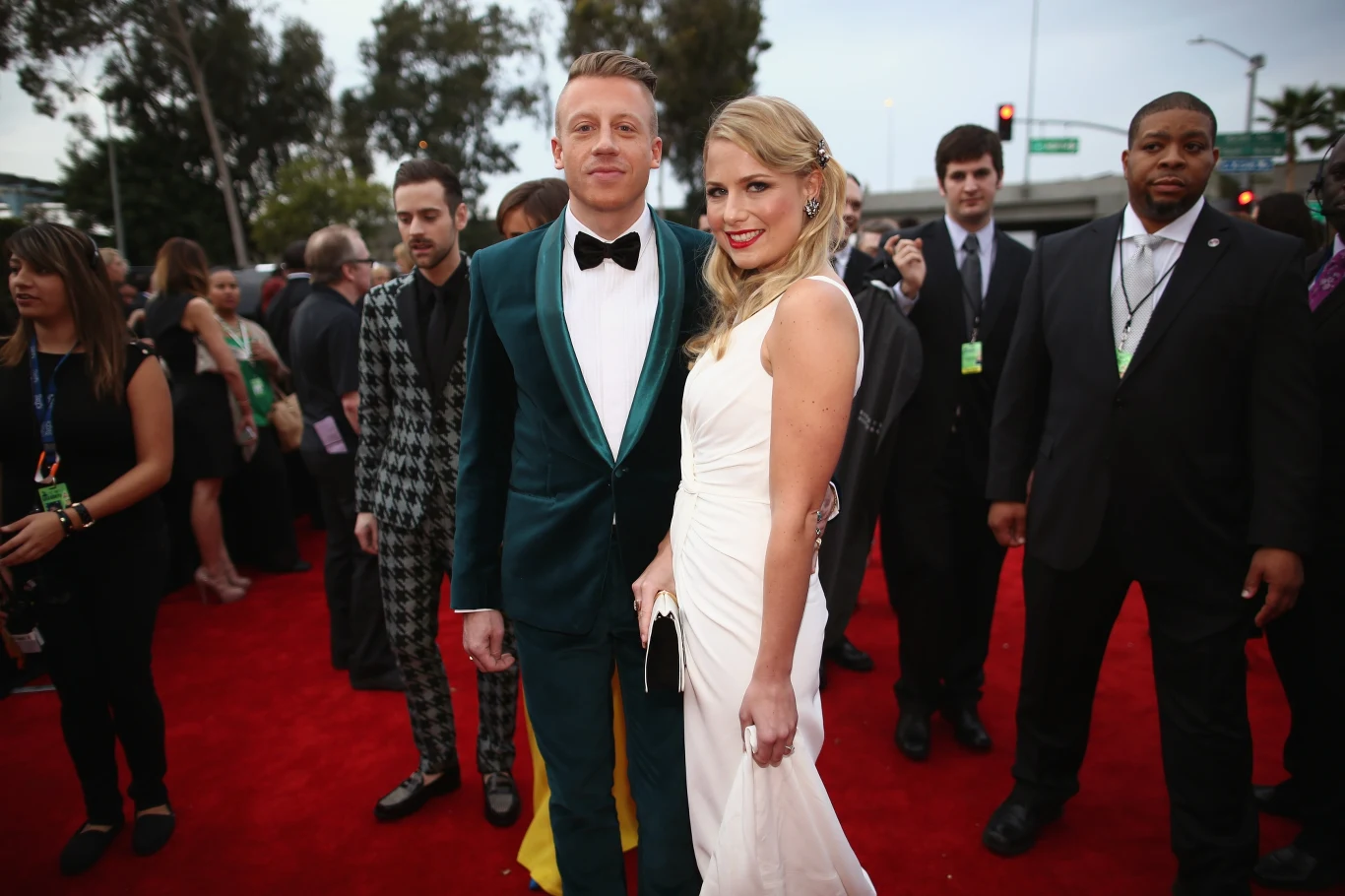 Macklemore z żona Tricią Macklemore z żona Tricią