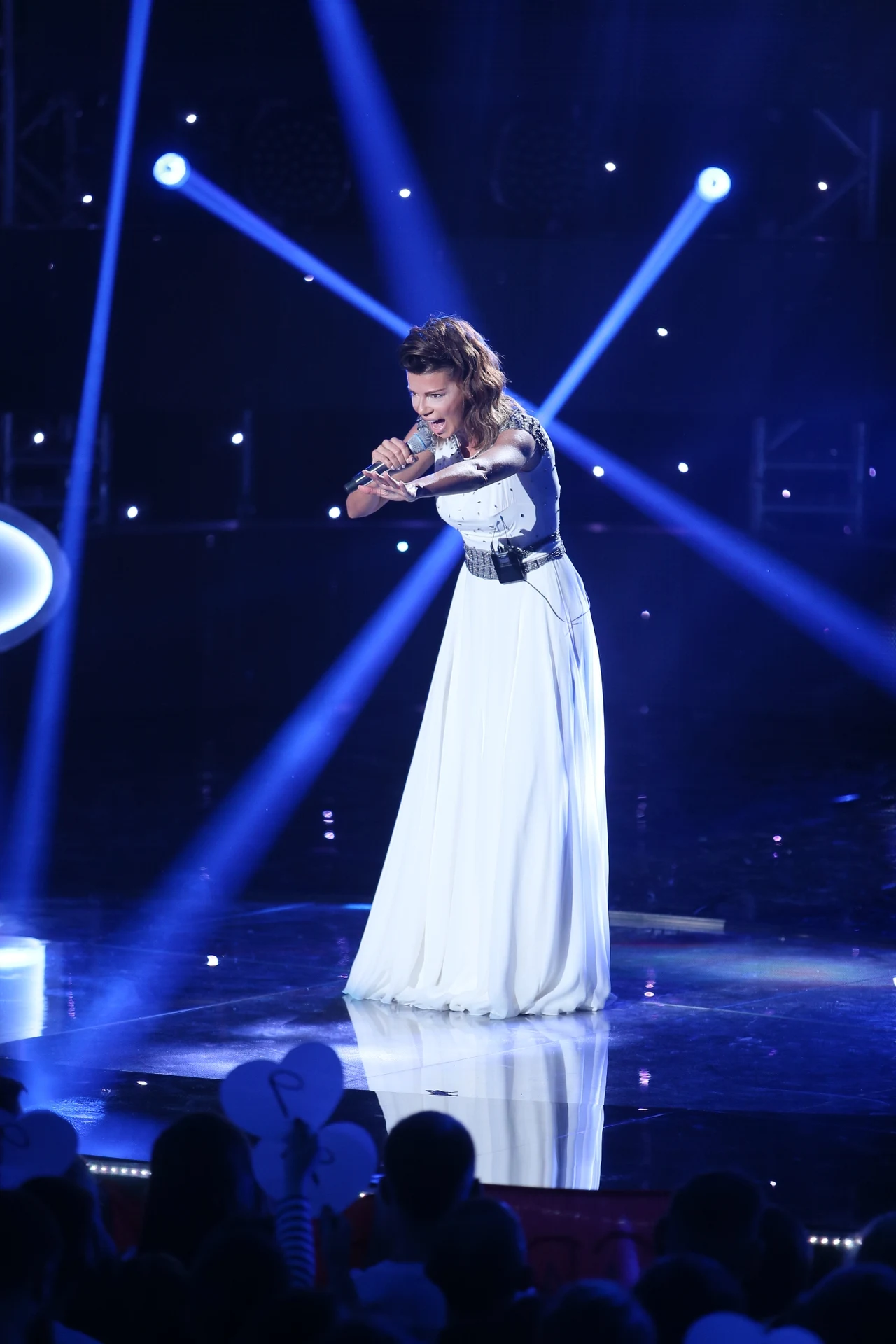 Edyta Górniak podczas preselekcji Edyta Górniak podczas preselekcji