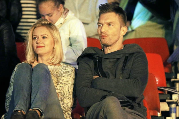 Sztaba z obecną narzeczoną Sztaba z obecną narzeczoną