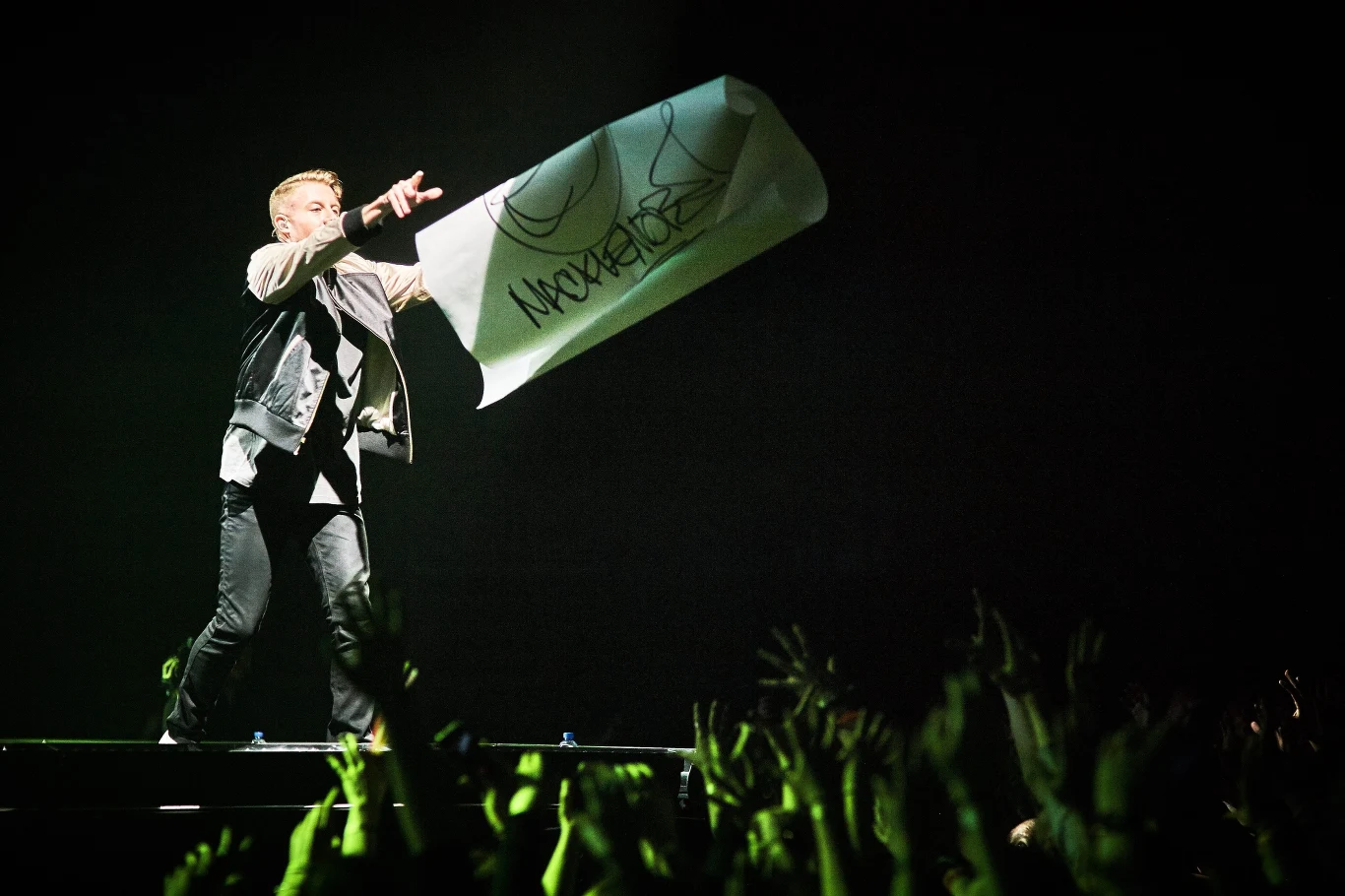 Macklemore na koncercie w Łodzi