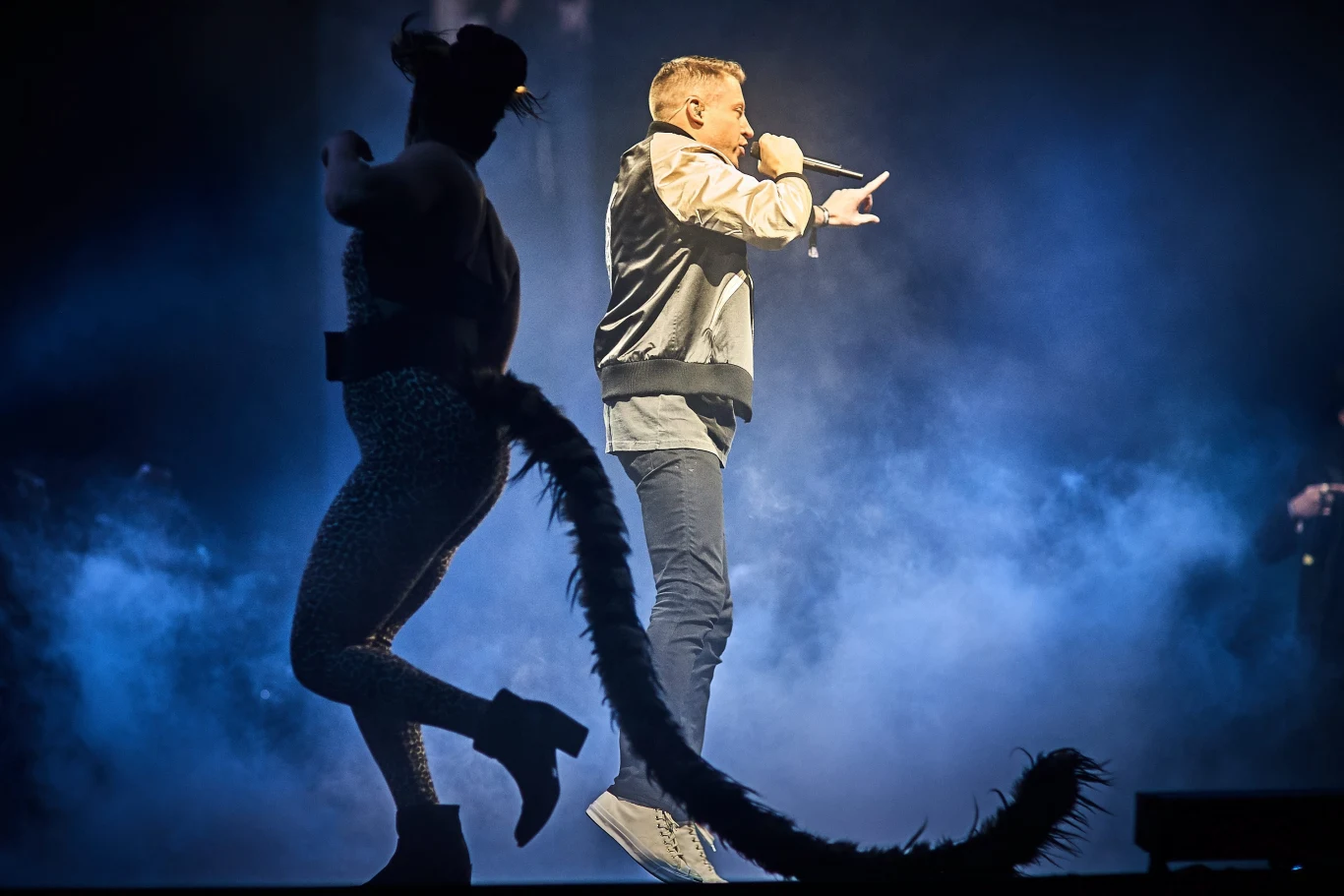 Macklemore na koncercie w Łodzi