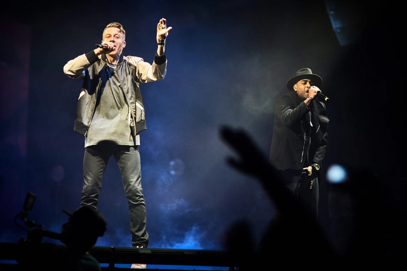 Macklemore na koncercie w Łodzi