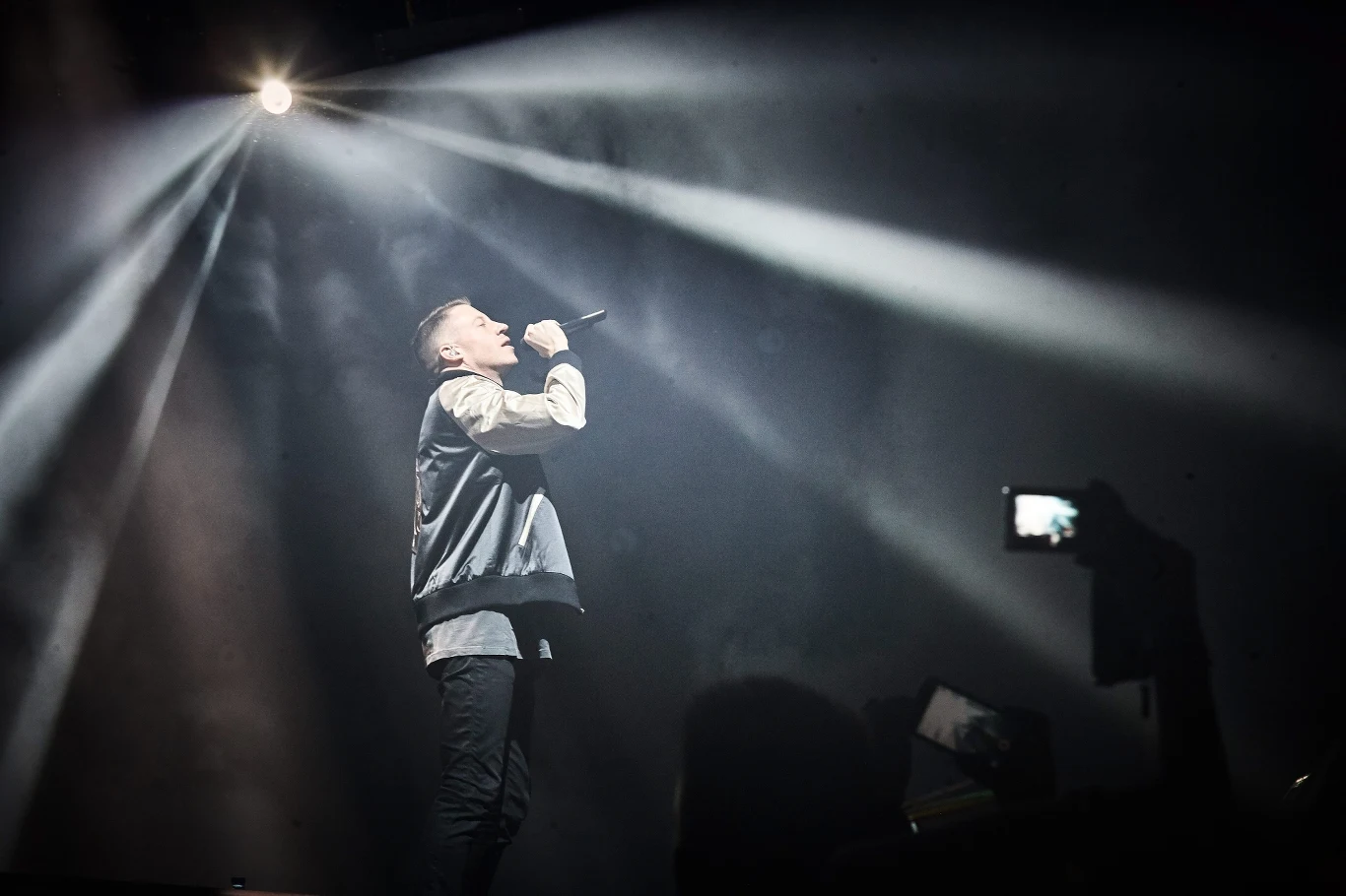 Macklemore na koncercie w Łodzi