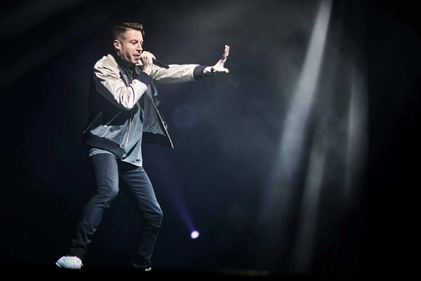 Macklemore na koncercie w Łodzi