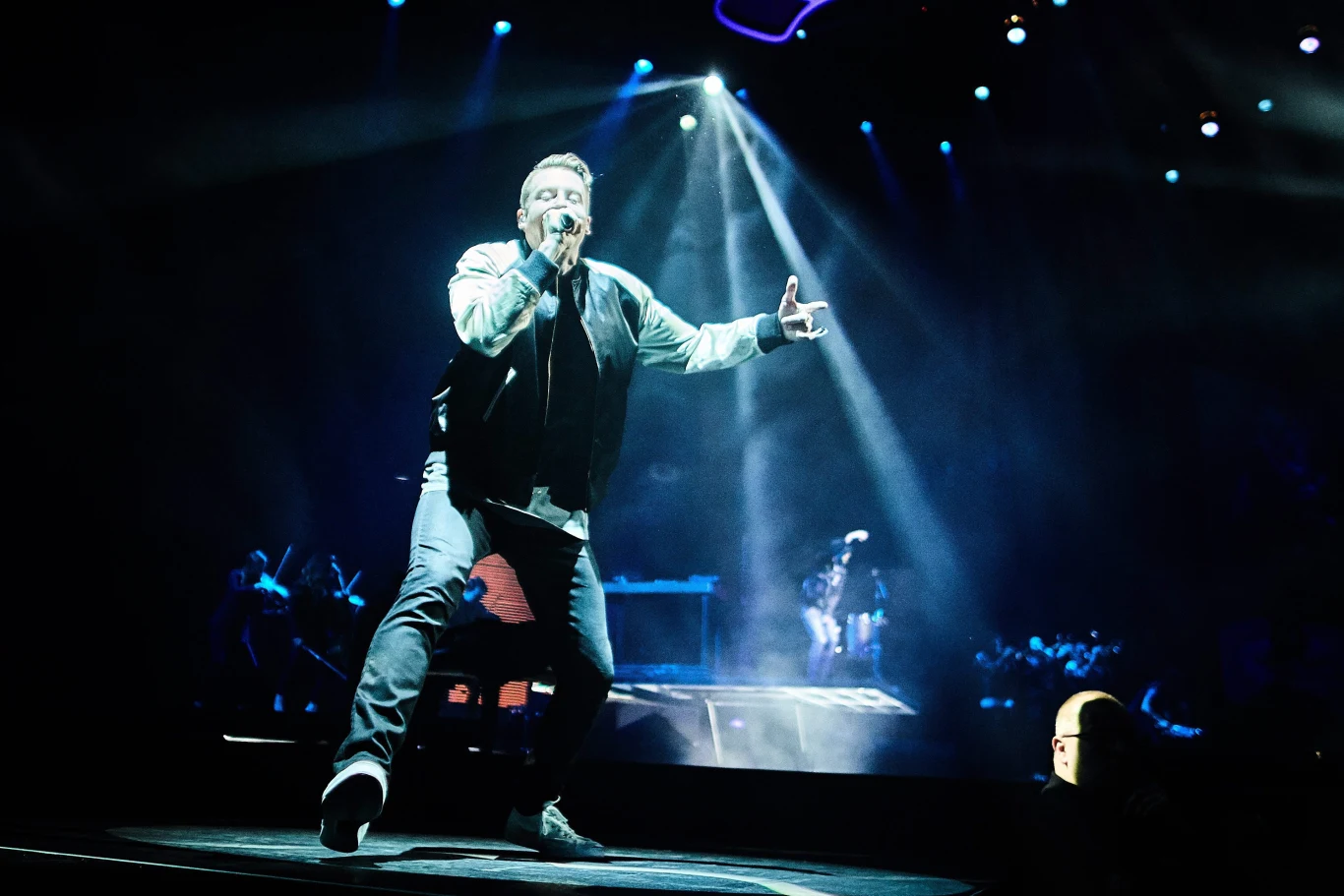 Macklemore na koncercie w Łodzi