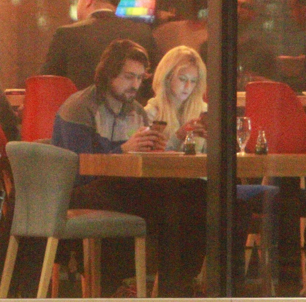 Urszula Radwańska z partnerem Urszula Radwańska z partnerem