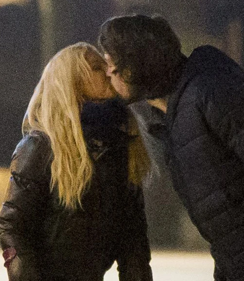 Urszula Radwańska z partnerem