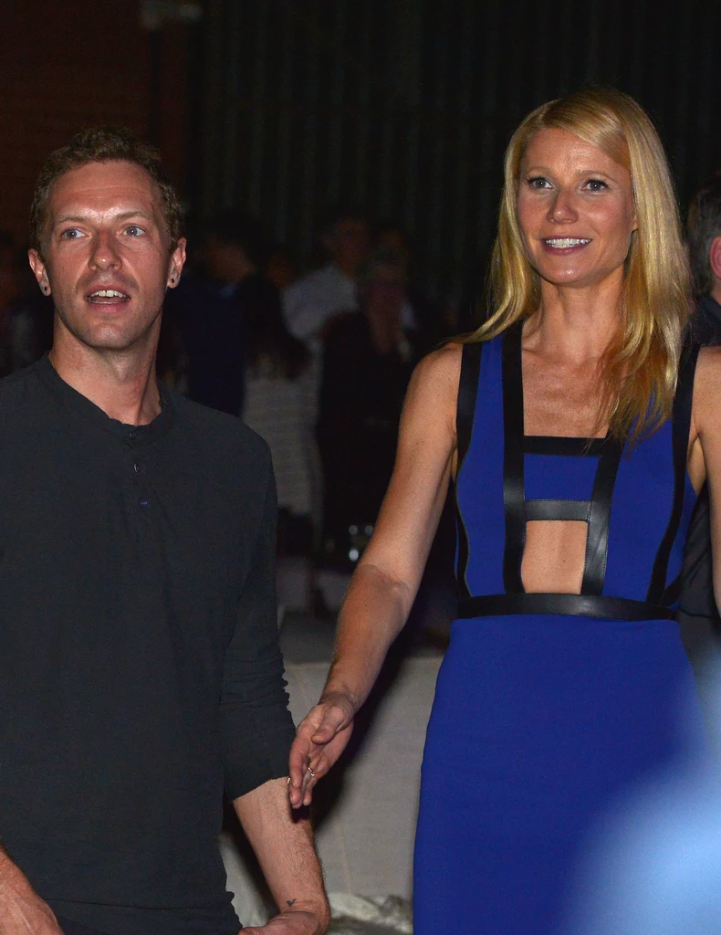 Chris Martin i Gwyneth Paltrow w styczniu 2014 r.