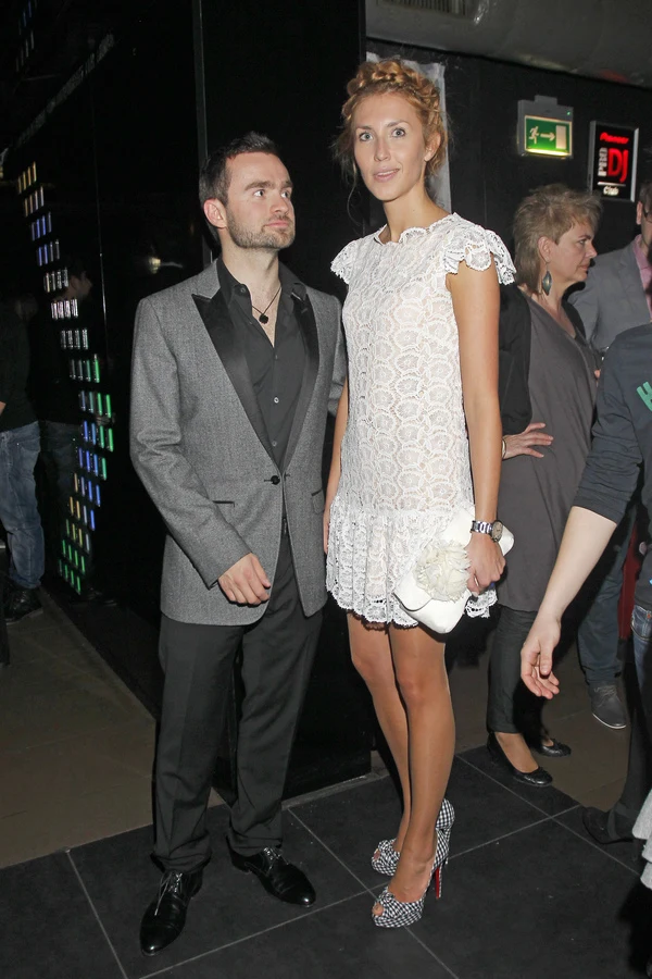 Sebastian Kulczyk z żoną Sebastian Kulczyk z żoną