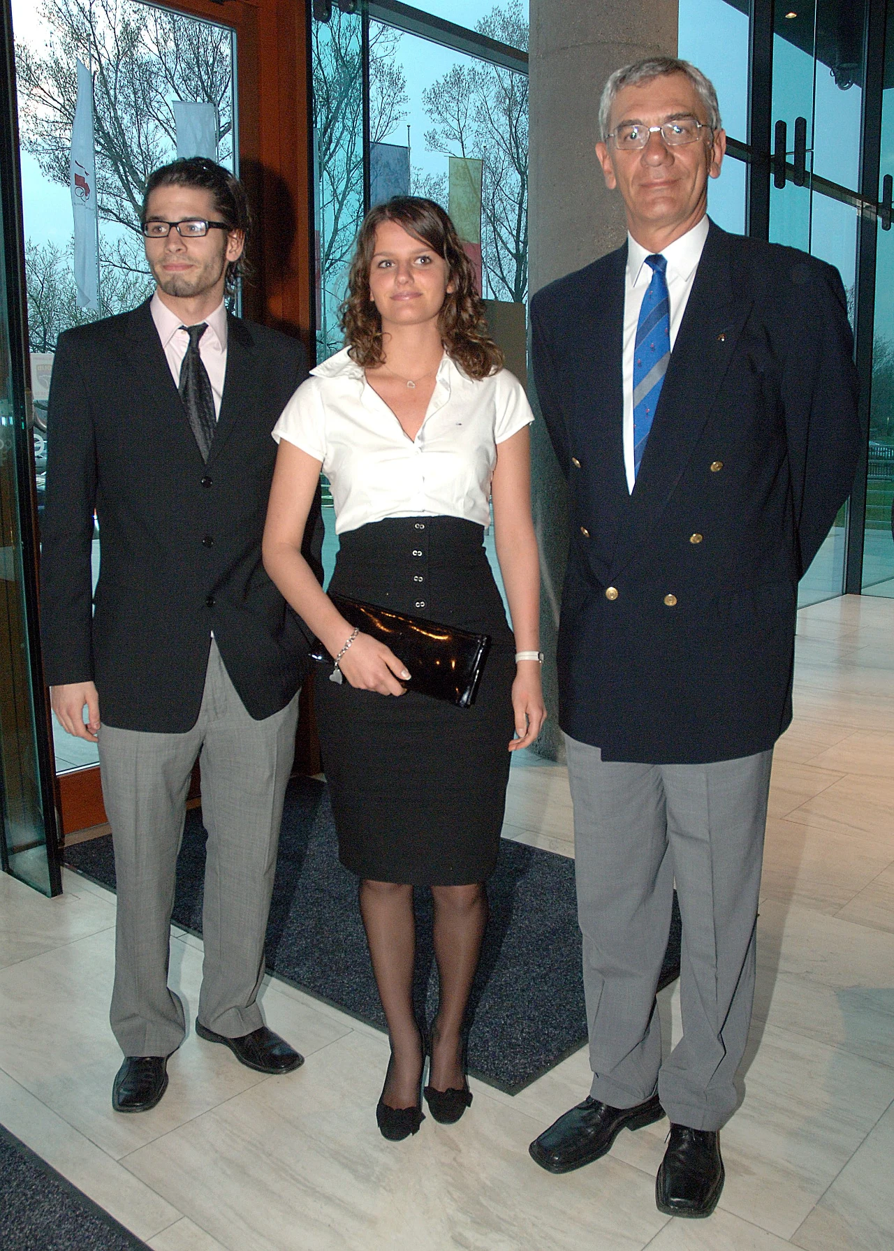 Zofia ze znanym tatą i swoim byłym chłopakiem Radzimirem Dębskim Zofia ze znanym tatą i swoim byłym chłopakiem Radzimirem Dębskim