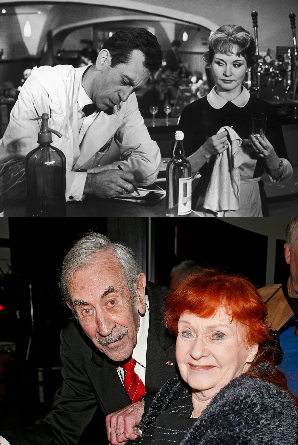 Jan Kobuszewski i Barbara Krafftówna Jan Kobuszewski i Barbara Krafftówna