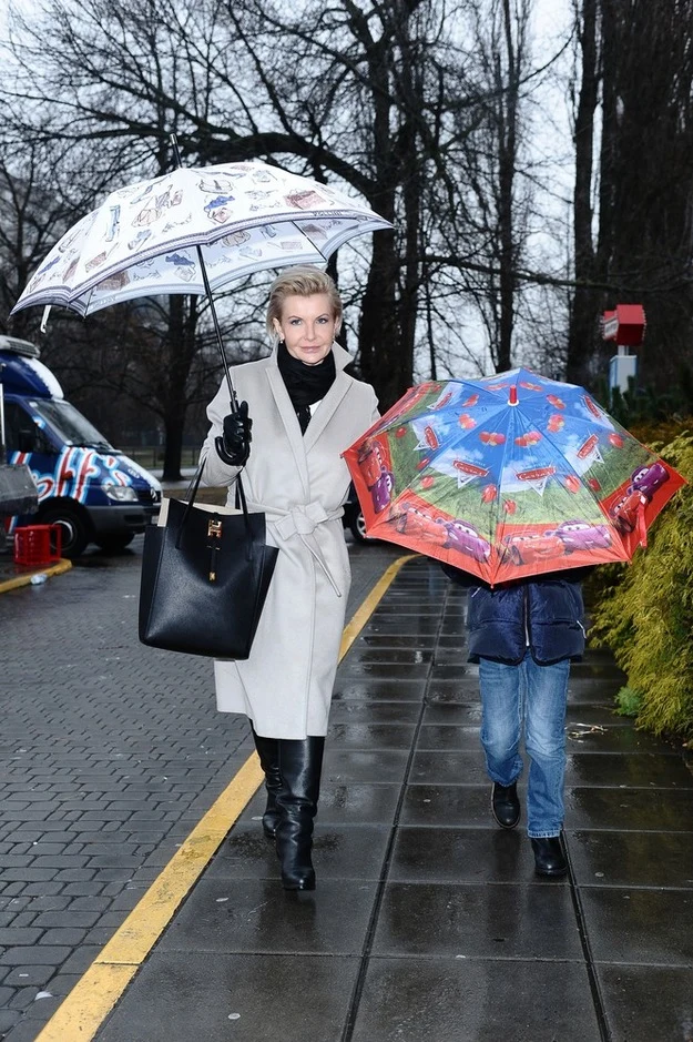 Joanna Racewicz z synem Joanna Racewicz z synem