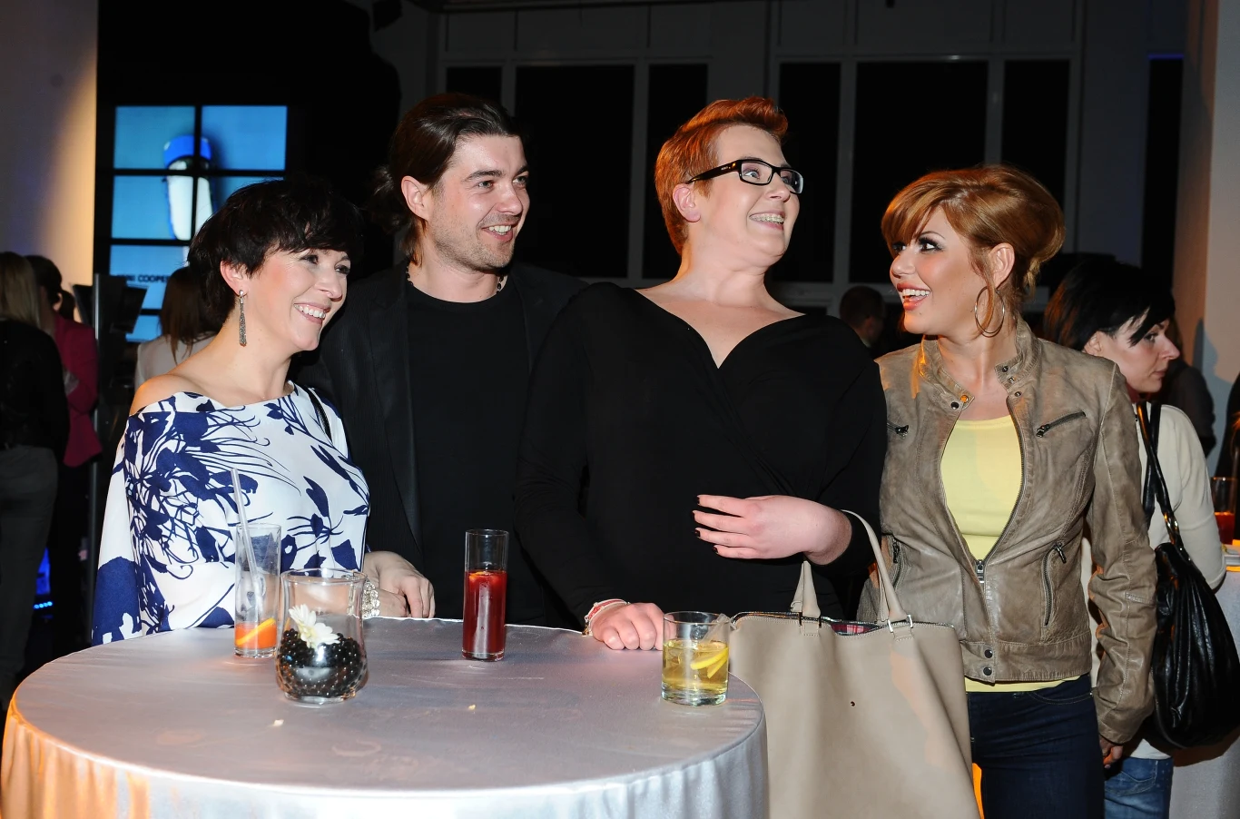 Tomek z żoną i Węgrowska