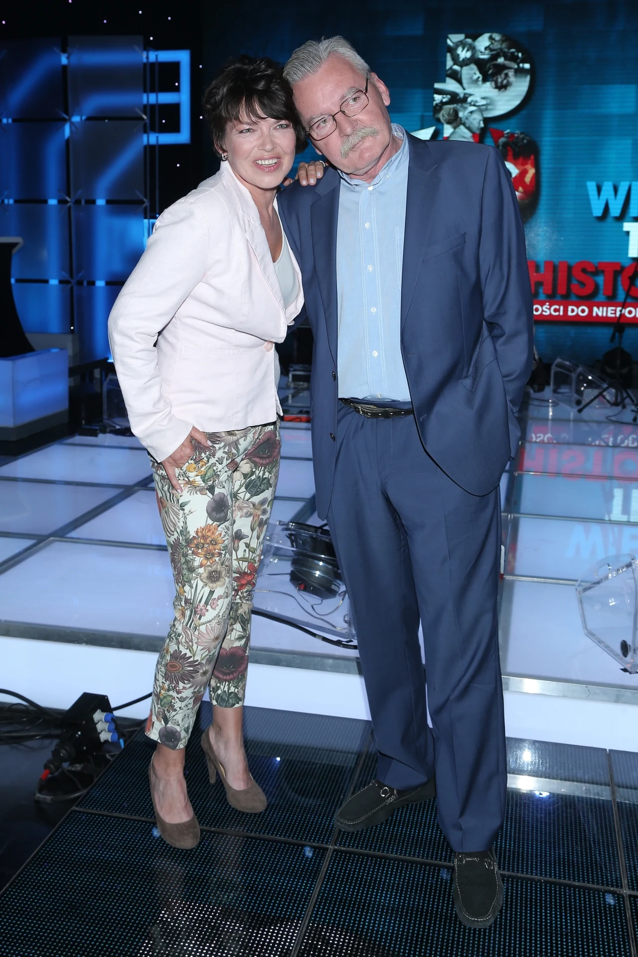 Wojciech Pijanowski z Magdą Masny Wojciech Pijanowski z Magdą Masny