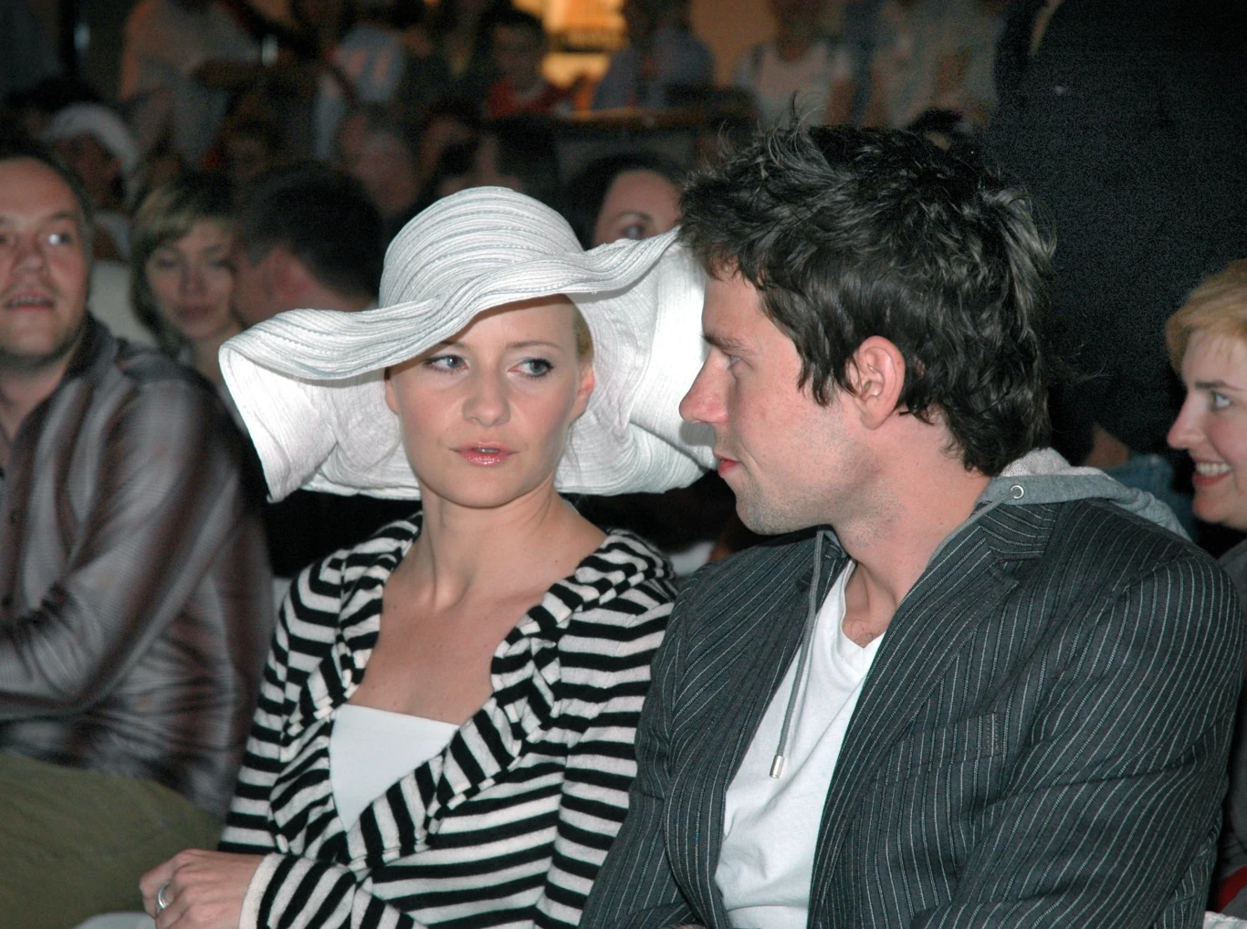 Małgorzata Kożuchowska z meżem