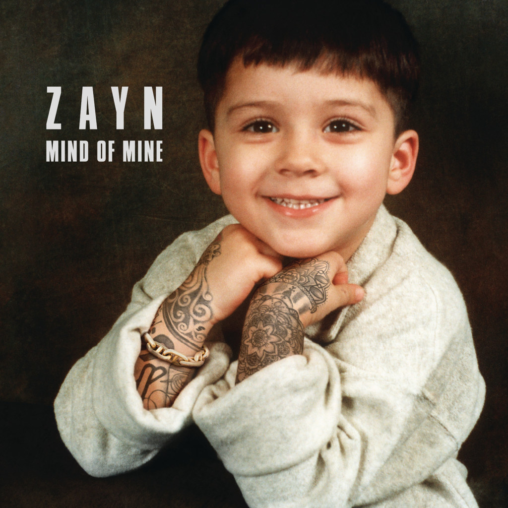 Okładka płyty "Mind of Mine" Zayna Malika